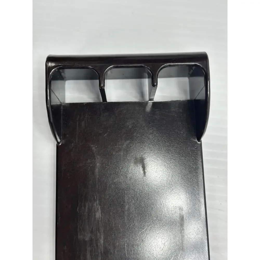 2 Cutco Knife Holder Wall Mount Tray Caddy Storage 6 Slot‎ & 4 Slot  Brown